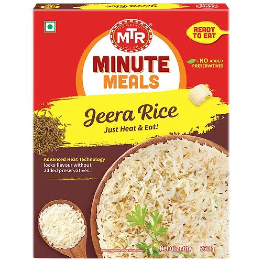 MTR Ready To Eat - Jeera Rice, 250 g Carton-1.webp